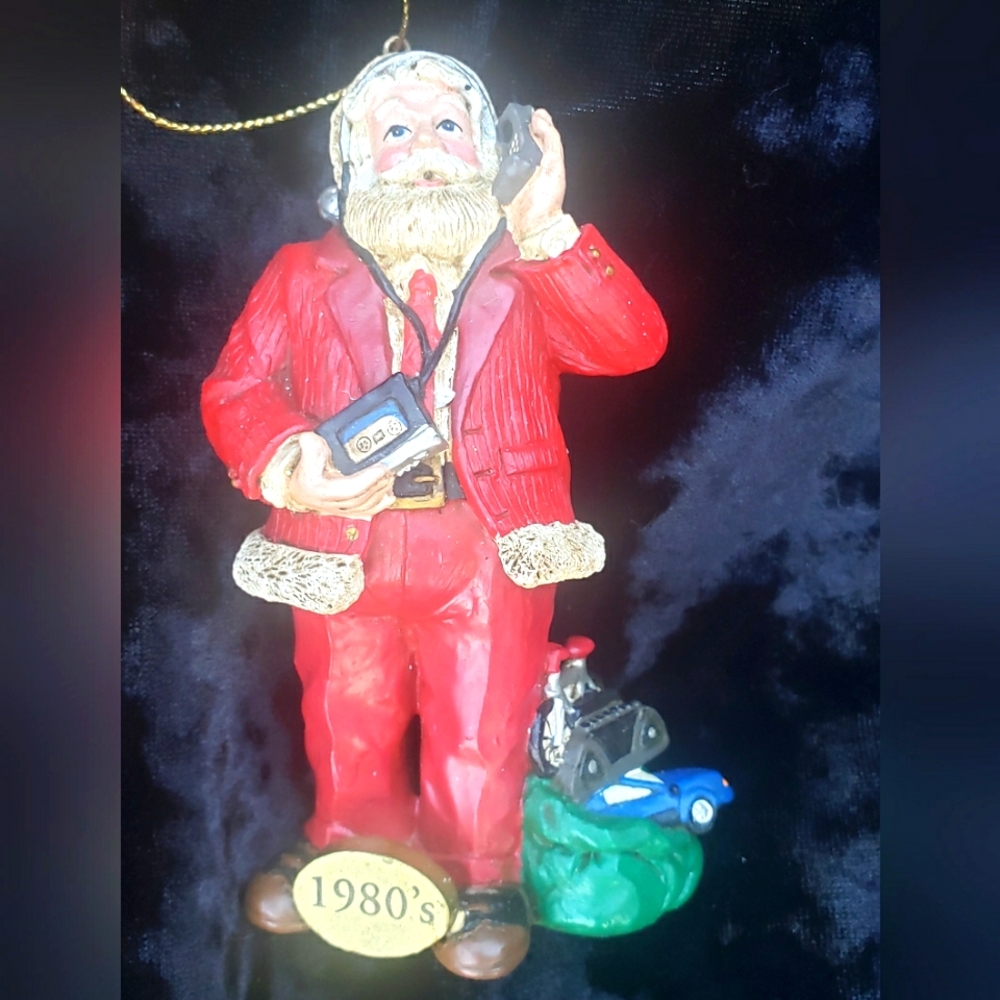 Santa of the 1980's Ornament by Midwest of Cannon Falls Pre-owned with box